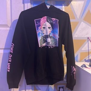 black little peep hoodie